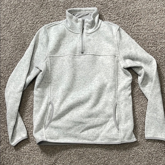 Thread & Supply Tops - Thread & Supply Gray Quarter-Zip Pullover